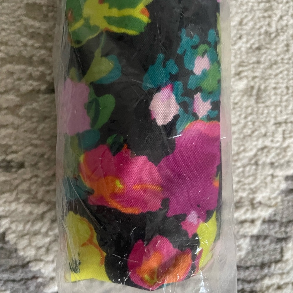 Vera Bradley Floral Umbrella with Pink and Yellow Accents - Picture 3 of 8